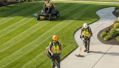 Tree service crew in Shawnee, OK providing professional tree care for local homes and businesses