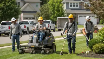 Shawnee, OK tree service crew providing professional tree care and removal for local homeowners