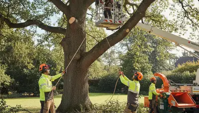 Tree pruning service in Shawnee, OK to improve tree health and reduce storm hazards