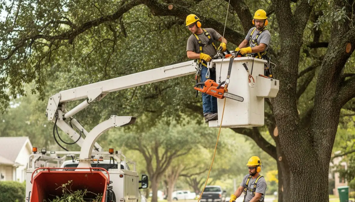 Tree pruning service in Shawnee, OK by Arbor Tree Care to improve tree health and safety